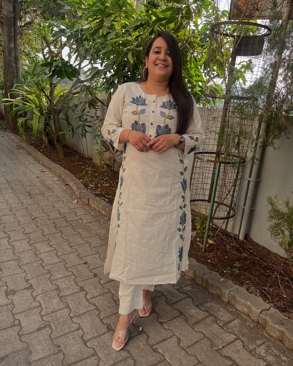 BEAUTIFUL WOVEN COTTON CO-ORD SET