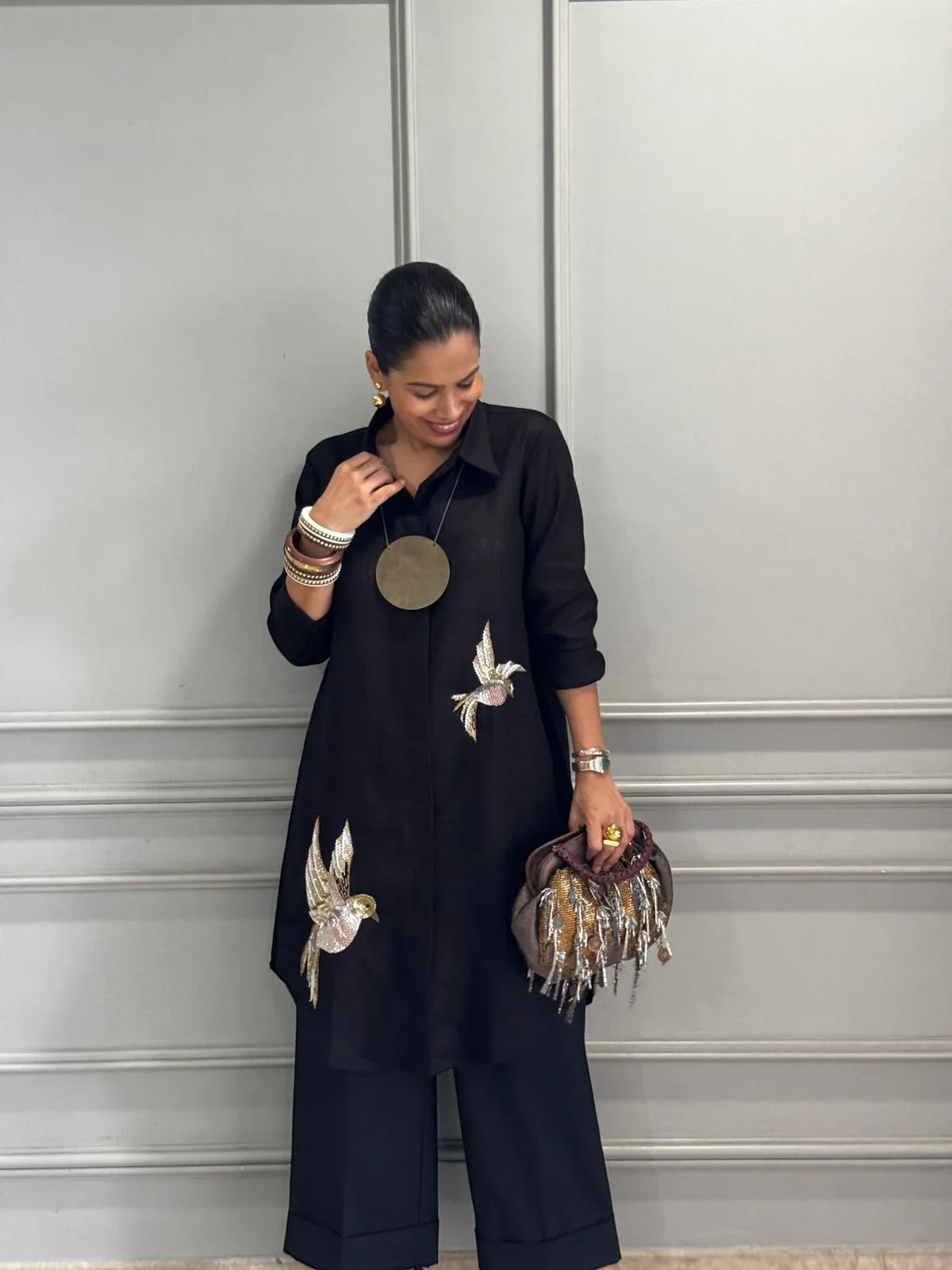 Avian Shirt Co-ord Set