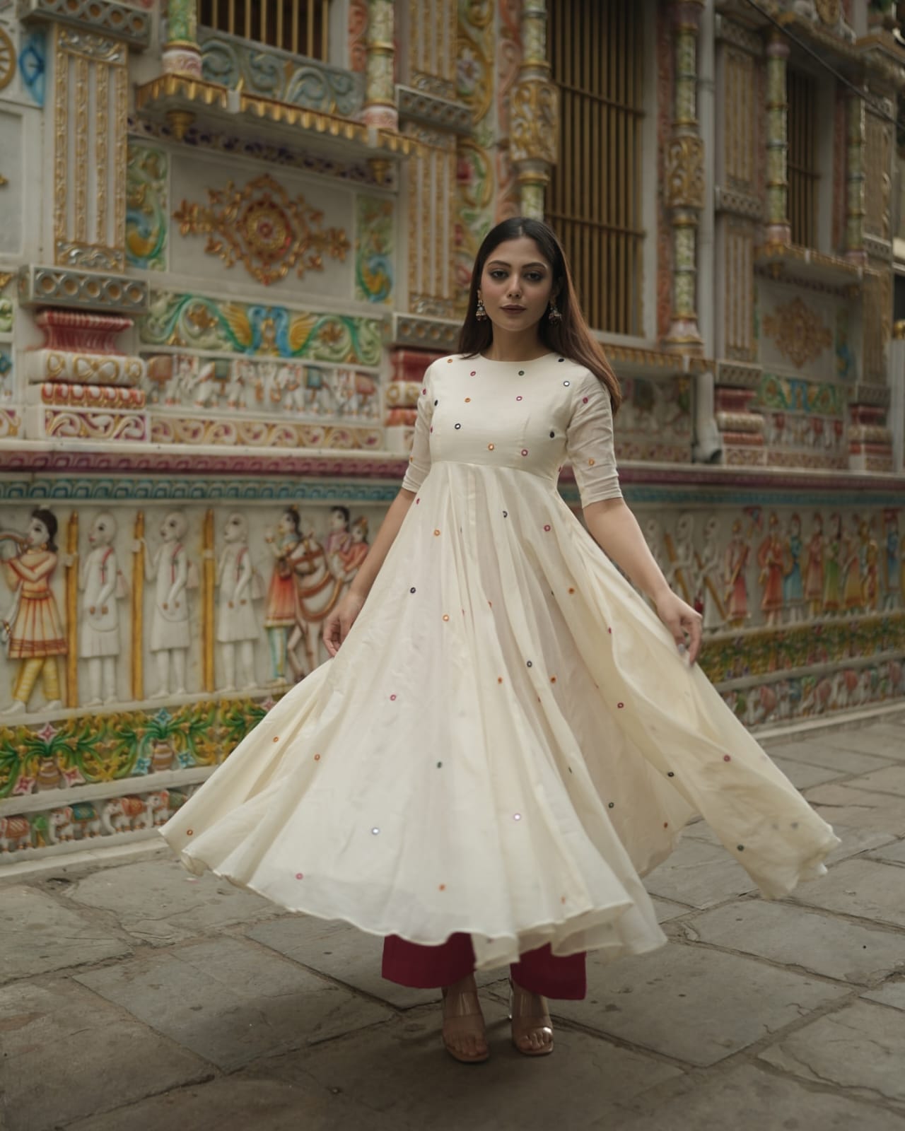 YAMUNA ANARKALI KURTA SET